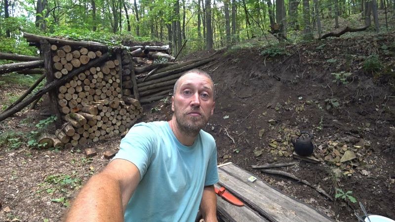 Cosa ho pescato nella foresta e cucinato sul fuoco?