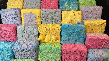 Colorful Pasted Blocks 🩷❤️🧡💚