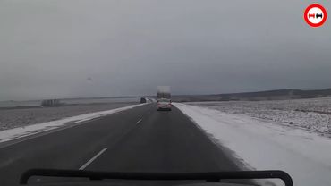 К Чему Приводит Обгон и Превышение Скорости на Дороге. Моменты Аварий и ДТП на Зимней Трассе.