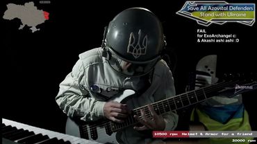 !charity Glory to Ukraine! 💙💛   Space Music Stream & charity for my friend 19 october (part 1)