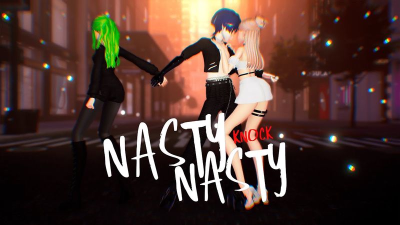 [MMD]Nasty Nasty(네스티네스티)  KNOCK(노크)[Motion DL]