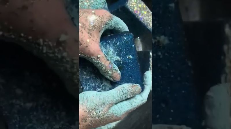 Blue Powdery Gym Chalk Blocks