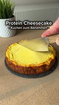 Rezept ⤵️ High Protein Cheesecake 🍰😍😱🤤 | Perfekt zum Abnehmen 🙌🏼 Folg...