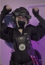 i fixed it ⟡ ⟡ ⟡ #codcosplay #maskedwoman #tacticalcosplay #codoc #ma...