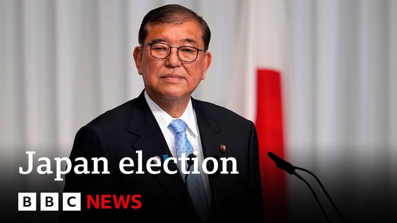 Japan Prime Minister Ishiba vows to stay on despite election loss | BBC News
