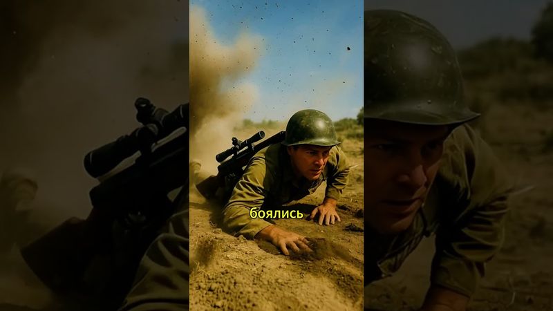 Кошмар Вермахта: Снайпер с пулеметом