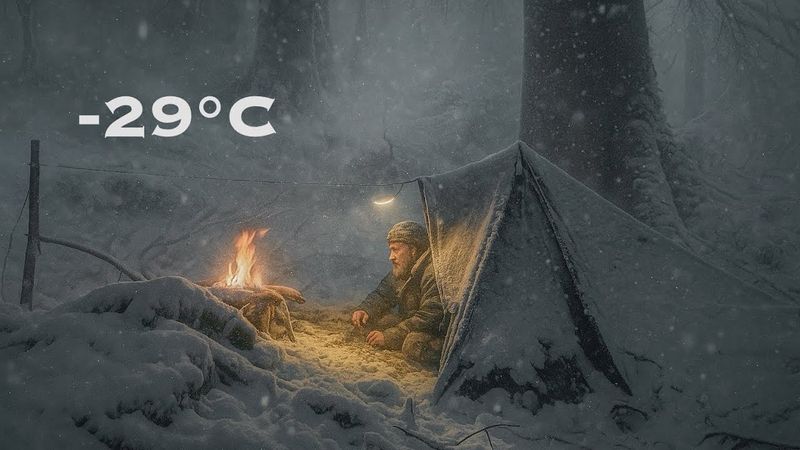 Can I Survive Alone in a –29°C Blizzard for 3 Days ?