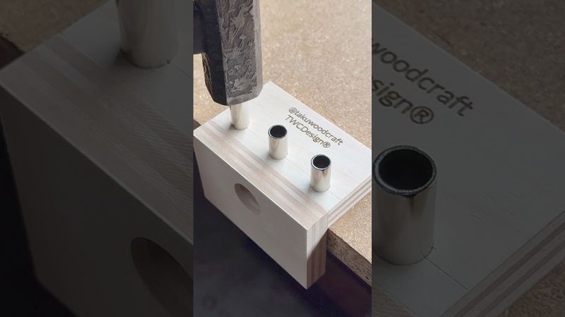 Dowel Joint Jig 3.0 #shorts #woodworking #diy