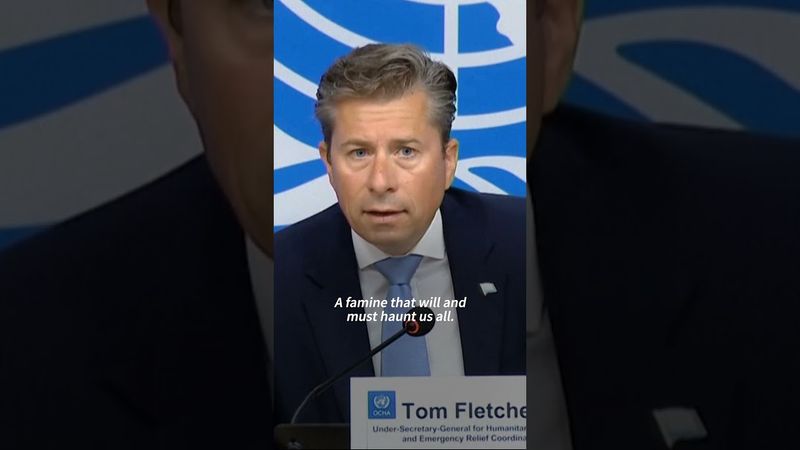 United Nations declares famine in Gaza, first in Middle East