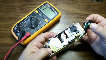 Ремонт блока питания от ноутбука HP.