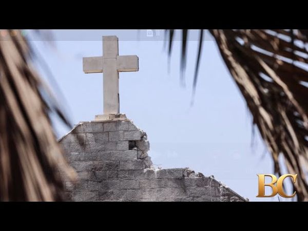 Pope expresses sadness after Israeli strike on Gaza church kills three