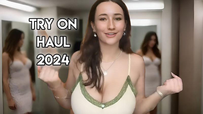 Transparent Try On Haul And Ideas For You, Bodysuit OUTFIT Beautiful Dress | part 2