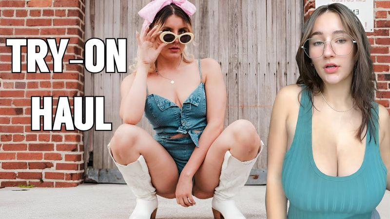 4K Try on haul | Get ready with me