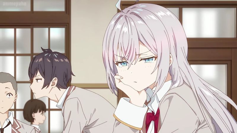 Alya feels concerned because Kuze says | Alya Sometimes Hides Her Feelings in Russian