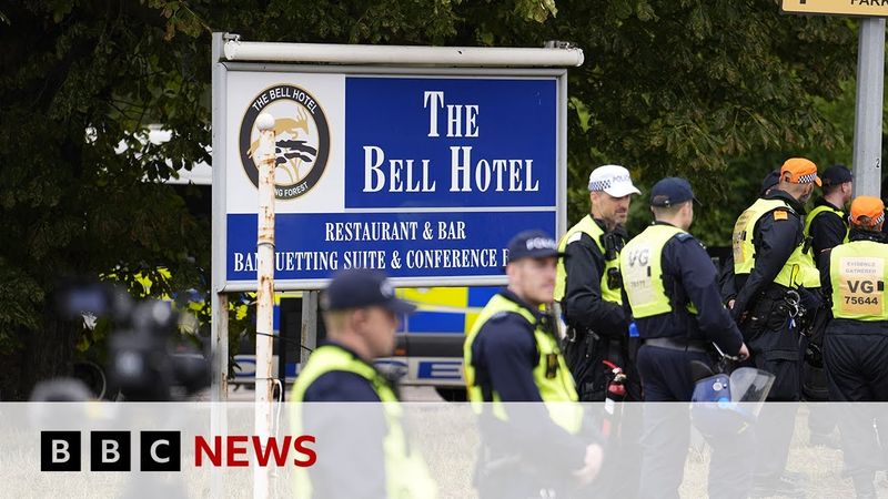 Court rules asylum seekers must be moved from UK hotel | BBC News