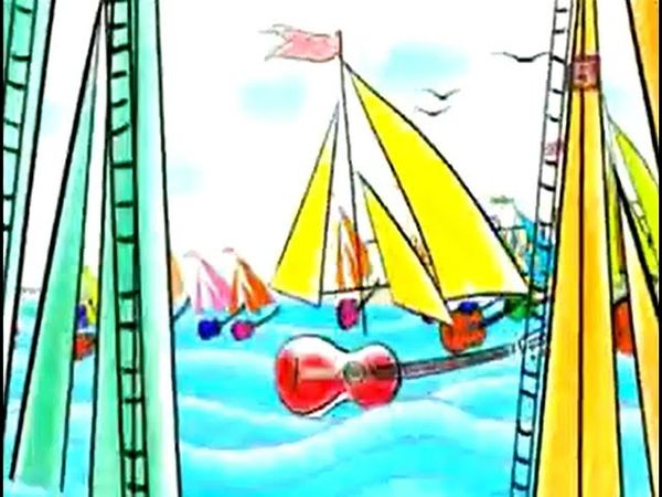 Заставка программы "В нашу гавань заходили корабли" (Пятый канал, 2007-2010)