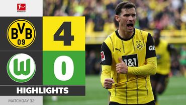 BVB Wants The CL! | BORUSSIA DORTMUND - VFL WOLFSBURG | Highlights | Matchday 32 – Bundesliga 24/25