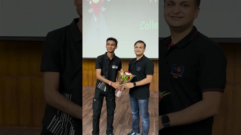 Prashant Sir at MANIT Bhopal 🚀🔥 #hallabol #completecoding #knowledgegate #mern