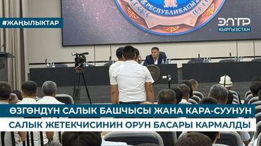 ӨЗГӨНДҮН САЛЫК БАШЧЫСЫ ЖАНА КАРА-СУУНУН САЛЫК ЖЕТЕКЧИСИНИН ОРУН БАСАРЫ КАРМАЛДЫ