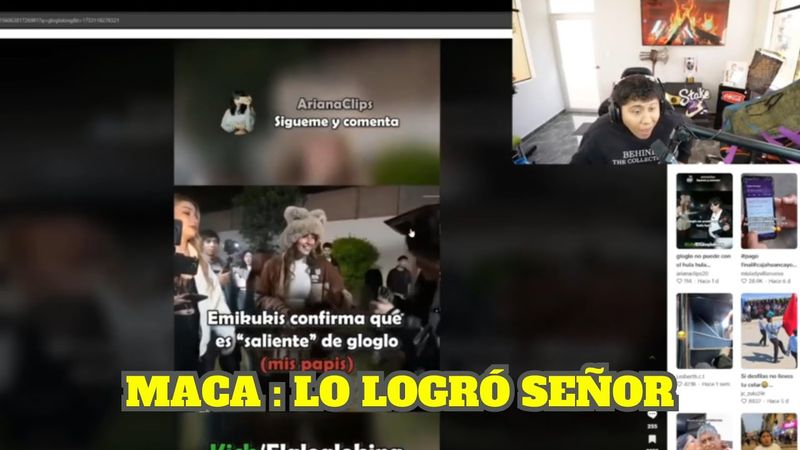 MACARIUS REACCIONA A EMIKUKIS DICIENDO QUE ES SALIENTE DE GLOGLO