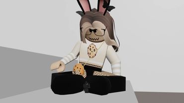 Bunny girl with socks(Roblox giantess squish animation)