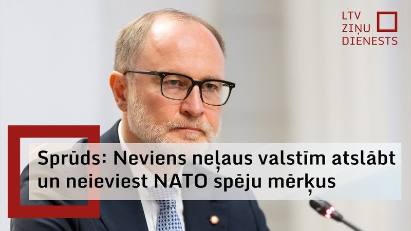 Aizsardzības ministrs: Apdraudējums nepaliks mazāks un drošākā pasaulē mēs nedzīvosim