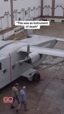 “This was an instrument of death but now is a witness,” says Giancarl...