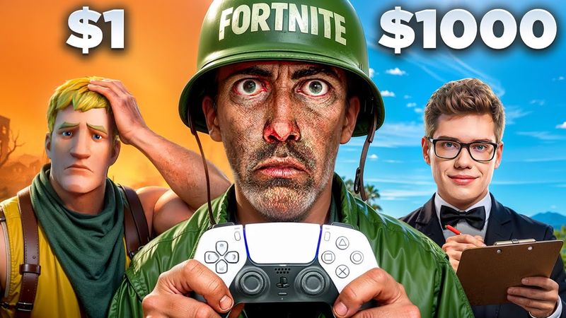 Я Нанял ТРЕНЕРА за $1 vs $1000 в Фортнайт (НЕ ПОВТОРЯТЬ)