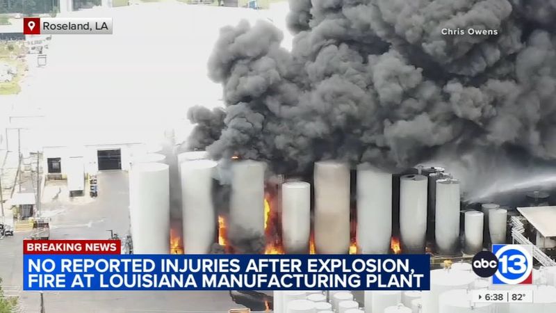 Mandatory evacuation issued following explosion at Louisiana business