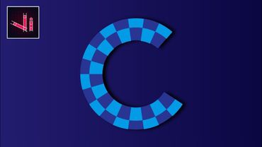 لوجو احترافي بالهاتف - vector ink حرف c