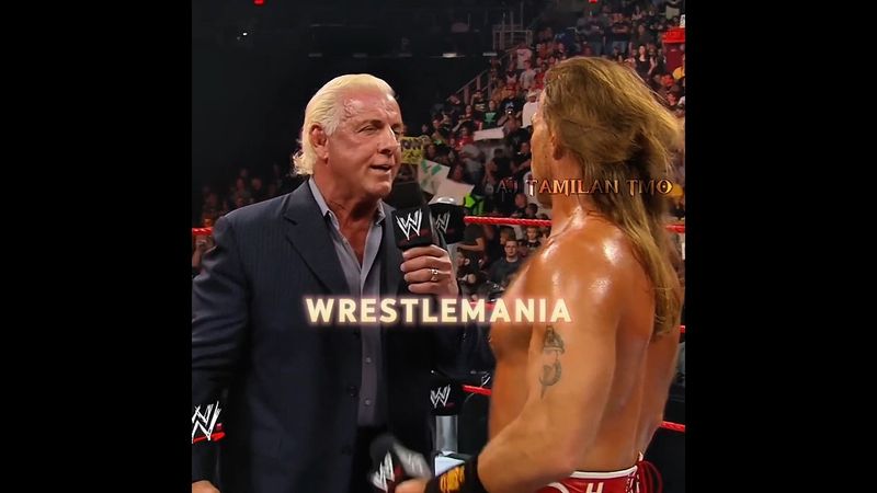 Shawn Michaels vs Ric Flair - Career Threatening Match At WrestleMania 24 Phonk Edits ☠️