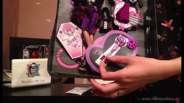 Распаковка Клодин Вульф Школа Монстров Милые 1600