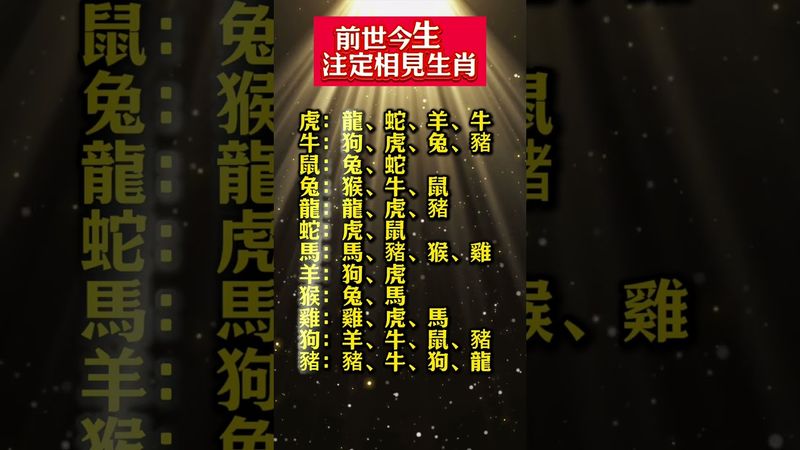 「前世今生注定相見！十二生肖最佳靈魂伴侶配對」#生肖 #十二生肖 #運勢