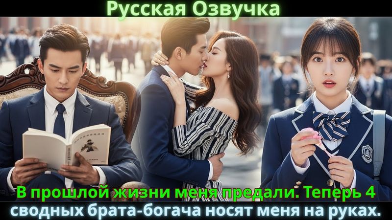 В прошлой жизни меня предали. Теперь 4 сводных брата-богача носят меня на руках.