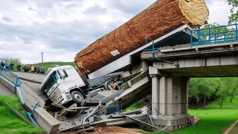 Amazing Fastest Truck & Heavy Equipment Driving Fails | Moment of Truck, Car & Excavator Fail 2025