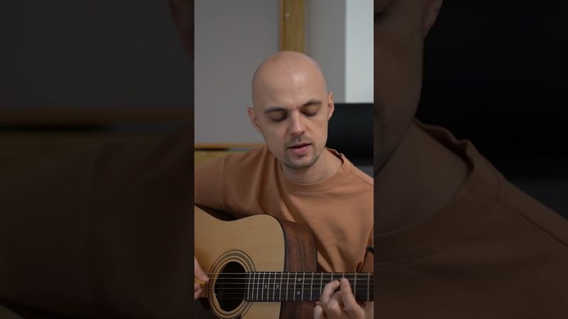 Олег Легкий - C горки на картонке  #cover #гитара