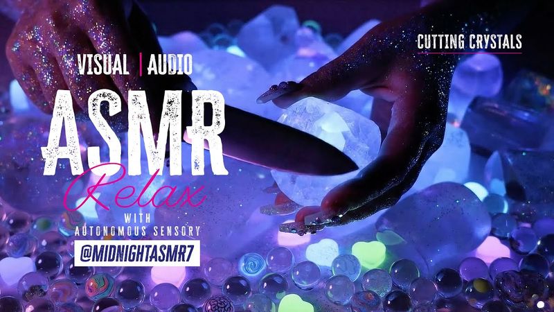 Cutting Crystals | ASMR