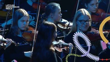 SIKSPĀRŅA FLEDERMAUŠA ŠŪPUĻDZIESMA | Simfoniskās mūzikas lielkoncerts "Daudzskanīgais debesjums"