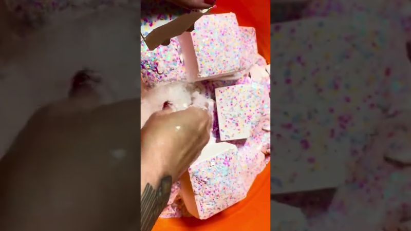 Sandy Glittery Chalk Crush