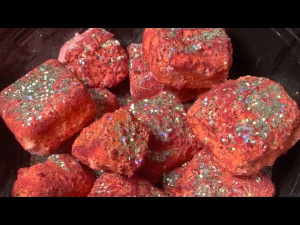 Dusty Red Dyed Pasted Chalk