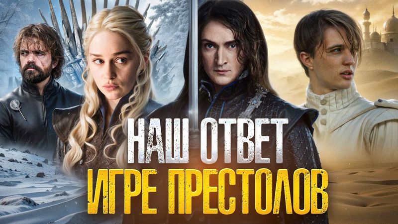 ИГРА ПРЕСТОЛОВ ПО-РУССКИ [ТРЕШ ОБЗОР] сериала ЭТЕРНА