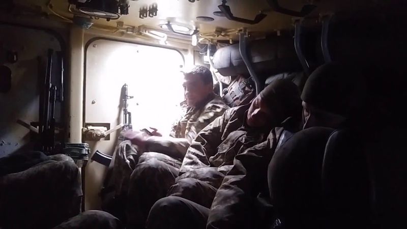 БТР-4Е «Буцефал» изнутри. Хорошая машина для сна