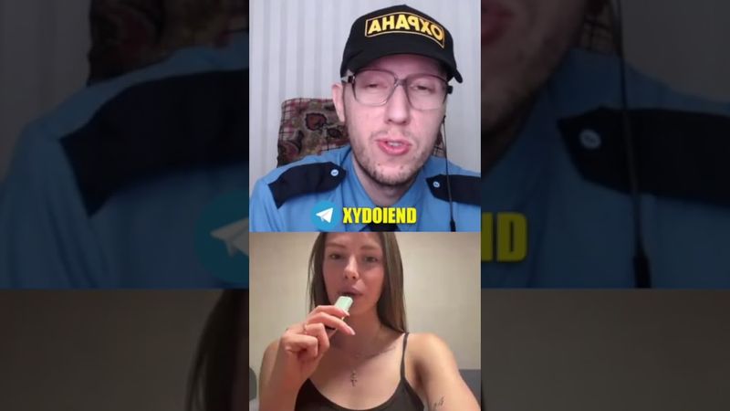 ФИАСКО ОХРАННИКА 😂  #юмор  #прикол  #пранк  #топ  #смех  #реакция  #чатрулетка  #memes #худойend