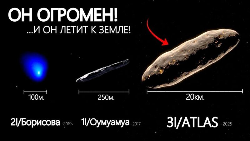 Всё, что мы знаем о 3I/ATLAS, новом «Оумуамуа»
