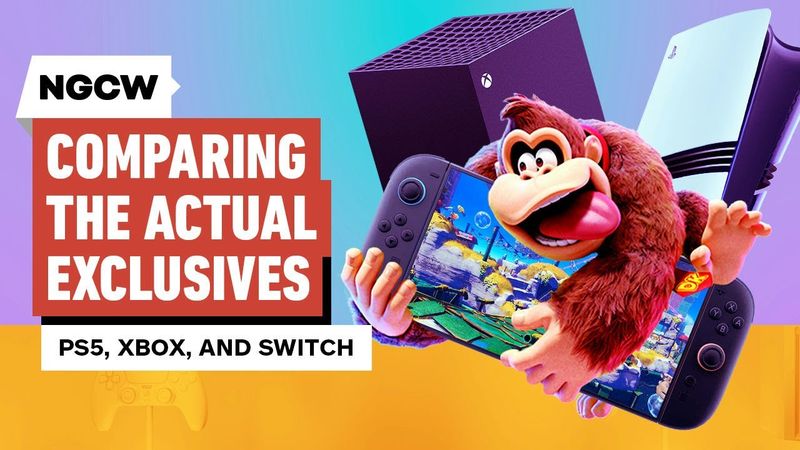 Comparing the ACTUAL Exclusives of PS5, Xbox, and Switch 2 - Next Gen Console Watch