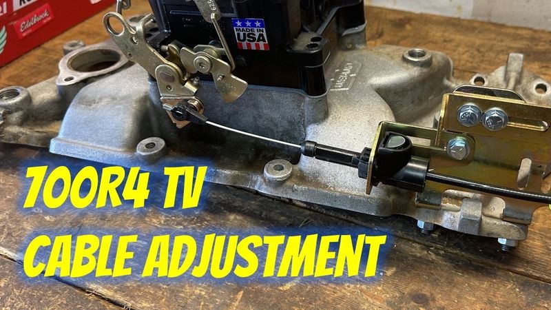 700R4 Transmission TV Cable Adjustment