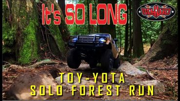 Watch the RC4WD Mojave Trail Finder 2 EXTRA LWB / Toyota Hilux Conquer a Muddy Bike Trail