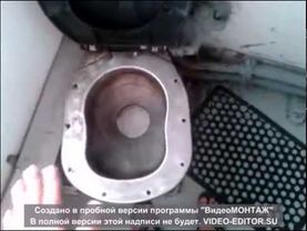 Мини обзор туалета в поезде !)