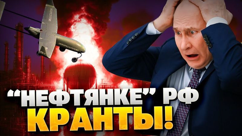 Удары дронов ВСУ ПАРАЛИЗУЮТ экономику РФ! Россия столкнулась с топливным ДЕФИЦИТОМ!