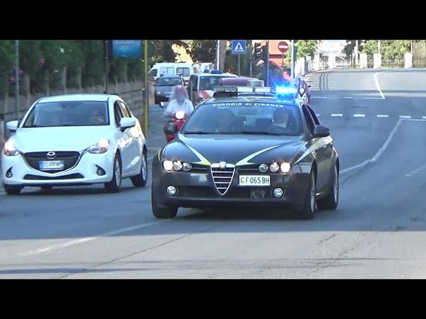 [RARE] Alfa Romeo 159 Guardia di Finanza Imperia in sirena